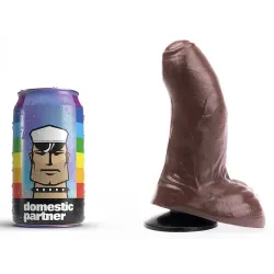 Domestic Partner Gode DP106BR Frederick Marron S 14 x 6cm